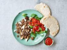 Weinig tijd? Dit gerecht is klaar in een kwartiertje. Kun je toch lekker eten. 