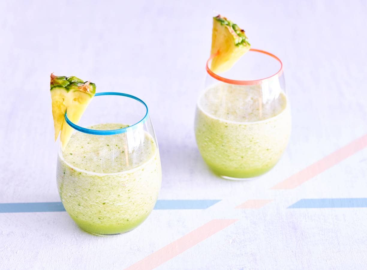 Smoothie ananas appel komkommer