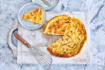Vegetarische quiche lorraine