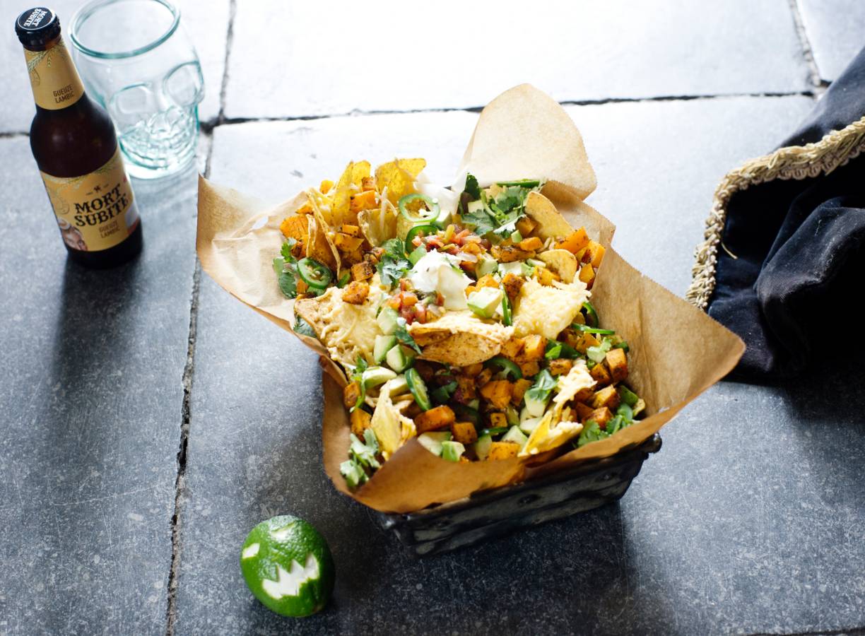 Pompoennachos
