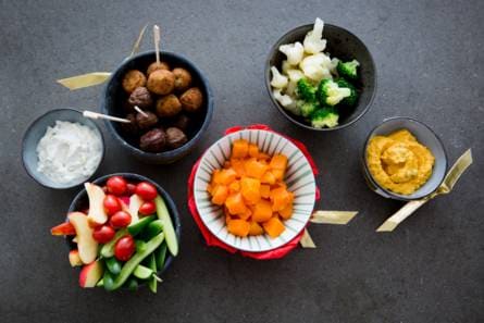 Groentebuffet voor Pakjesavond