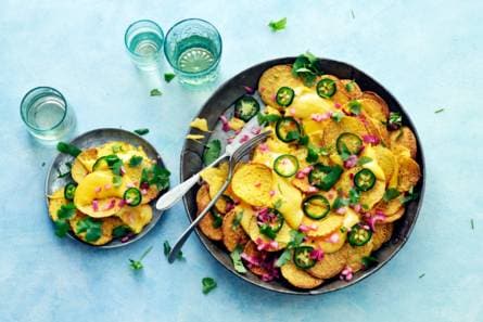 Na­cho’s met ul­tie­me kaas­saus