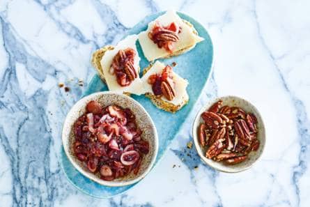 Sjalotten-cranberrychutney