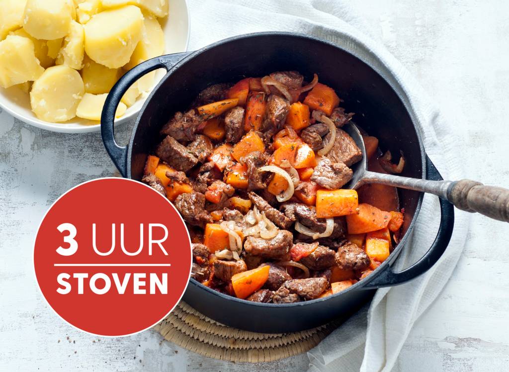 Italiaanse runder-pompoenstoof