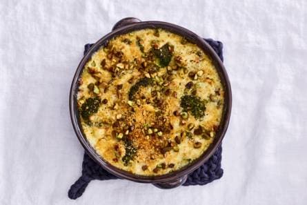 Bloemkool-broccoligratin