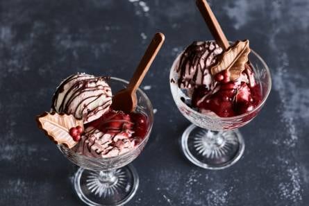 Christmas-sundae