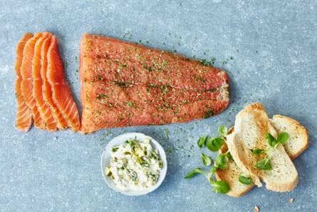 Ingelegde zalm