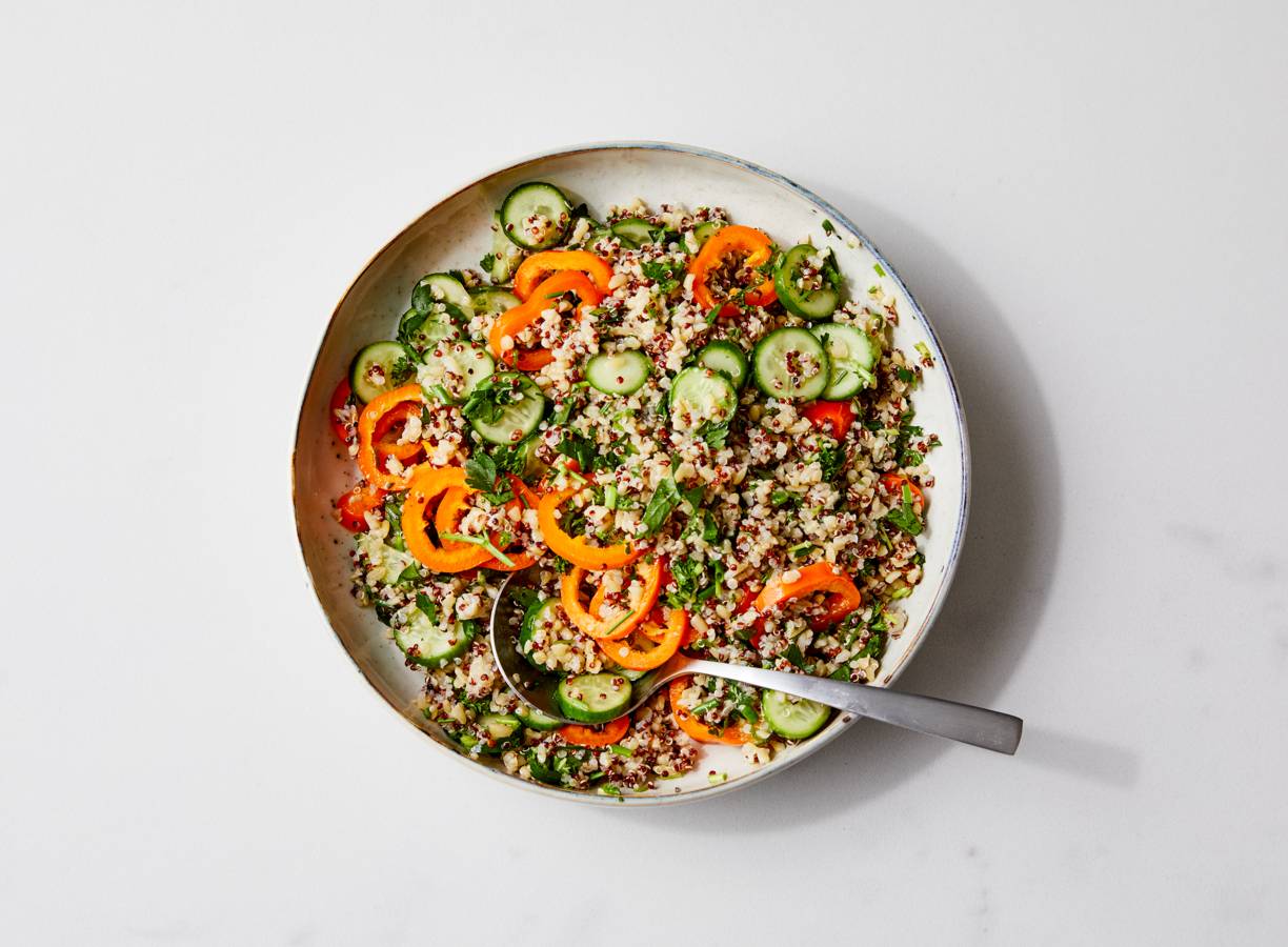 Quinoa-bulgertabouleh
