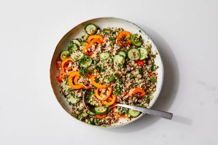 Quinoa-bulgertabouleh