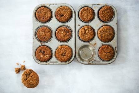 Havermoutmuffins met dadels