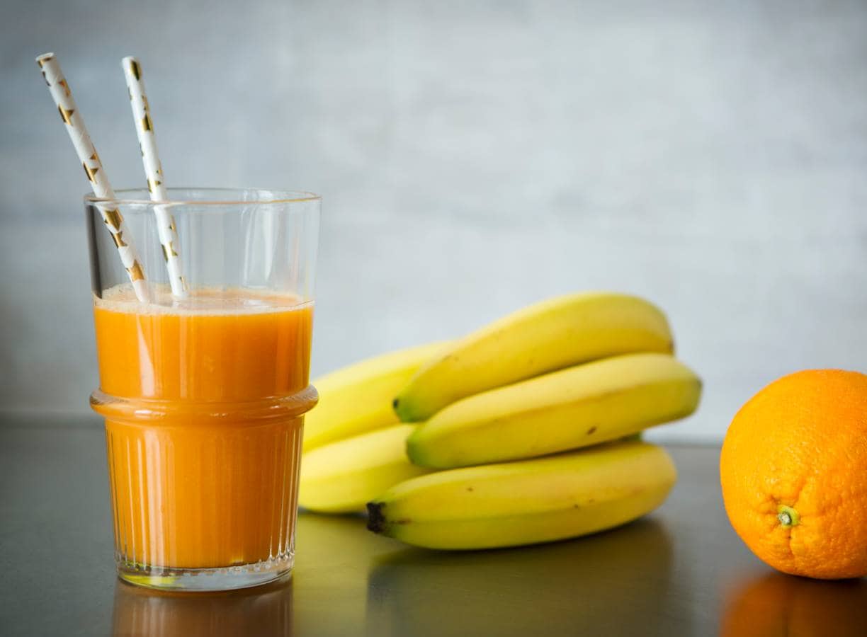 Sinaasappel-wortelsmoothie