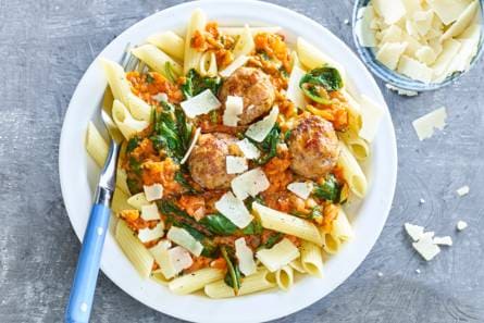 Gehaktballetjes in homemade tomatensaus