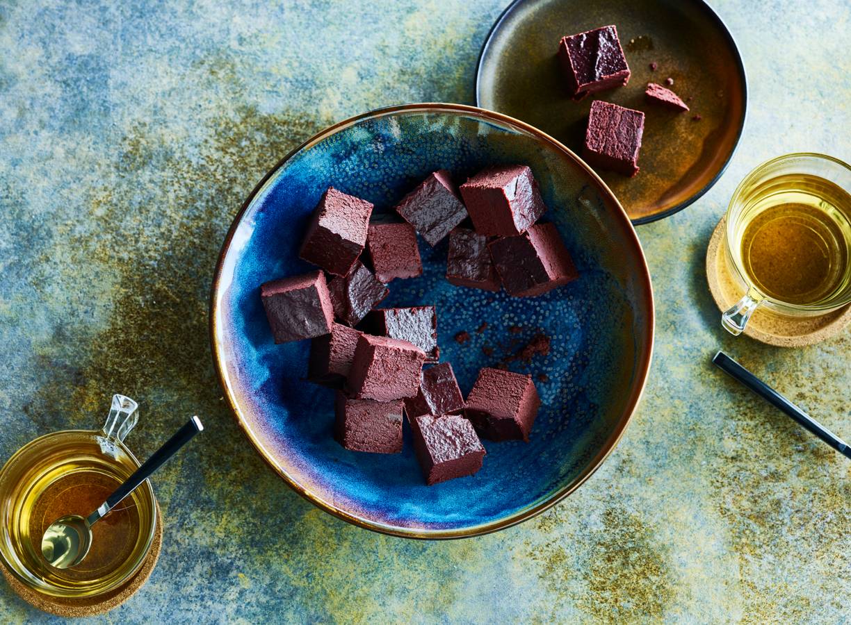 3-ingrediënten bietenfudge