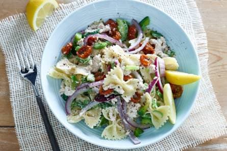 Farfalle met tonijnsaus