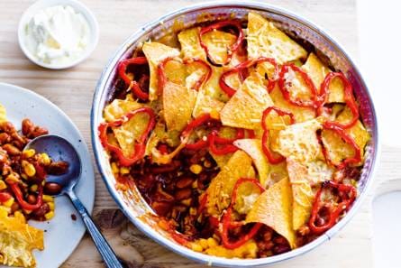Mexicaanse ovenschotel met gehakt