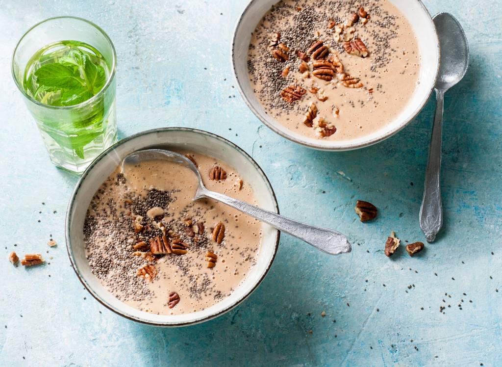 Pindakaas-smoothiebowl