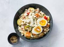 Een vegetarische variant van risotto, hier heb je geen vlees bij nodig!