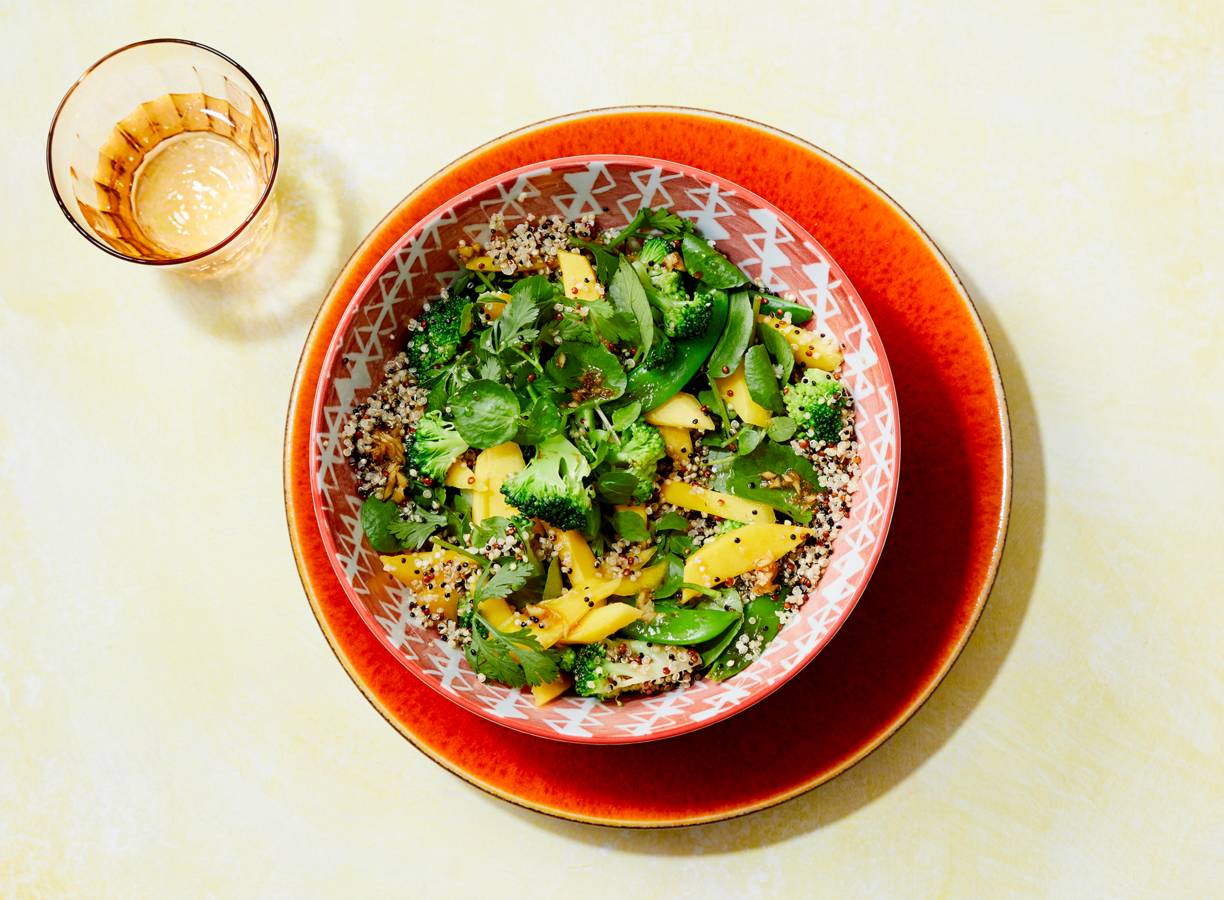 Quinoasalade met mango