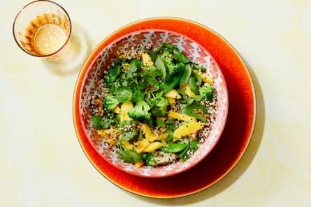 Quinoasalade met mango