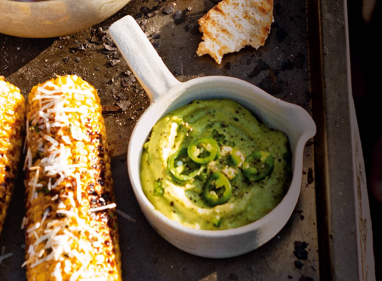Pittige avocadosaus met limoen