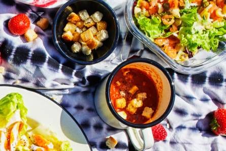 Snelle gazpacho