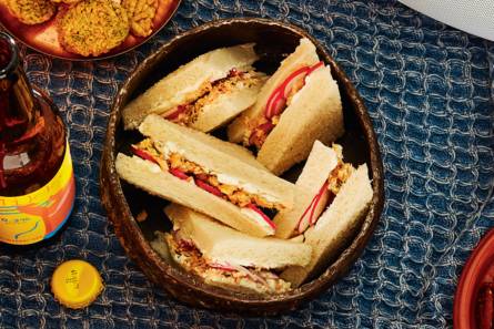 Zalm-dille-sandwiches
