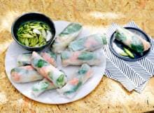 Summer rolls en spring rolls