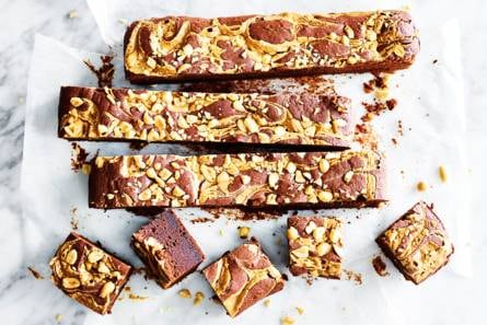 Pindakaasbrownies