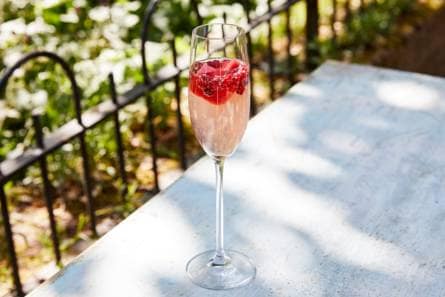 Pink prosecco