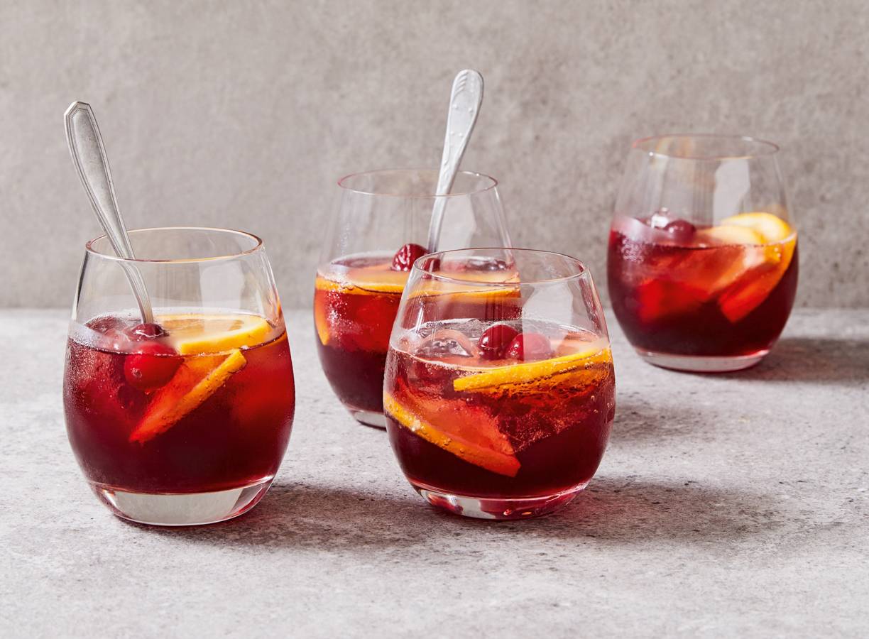 Virgin cranberrysangria