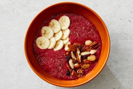 Smoothiebowl met elitehaver en banaan