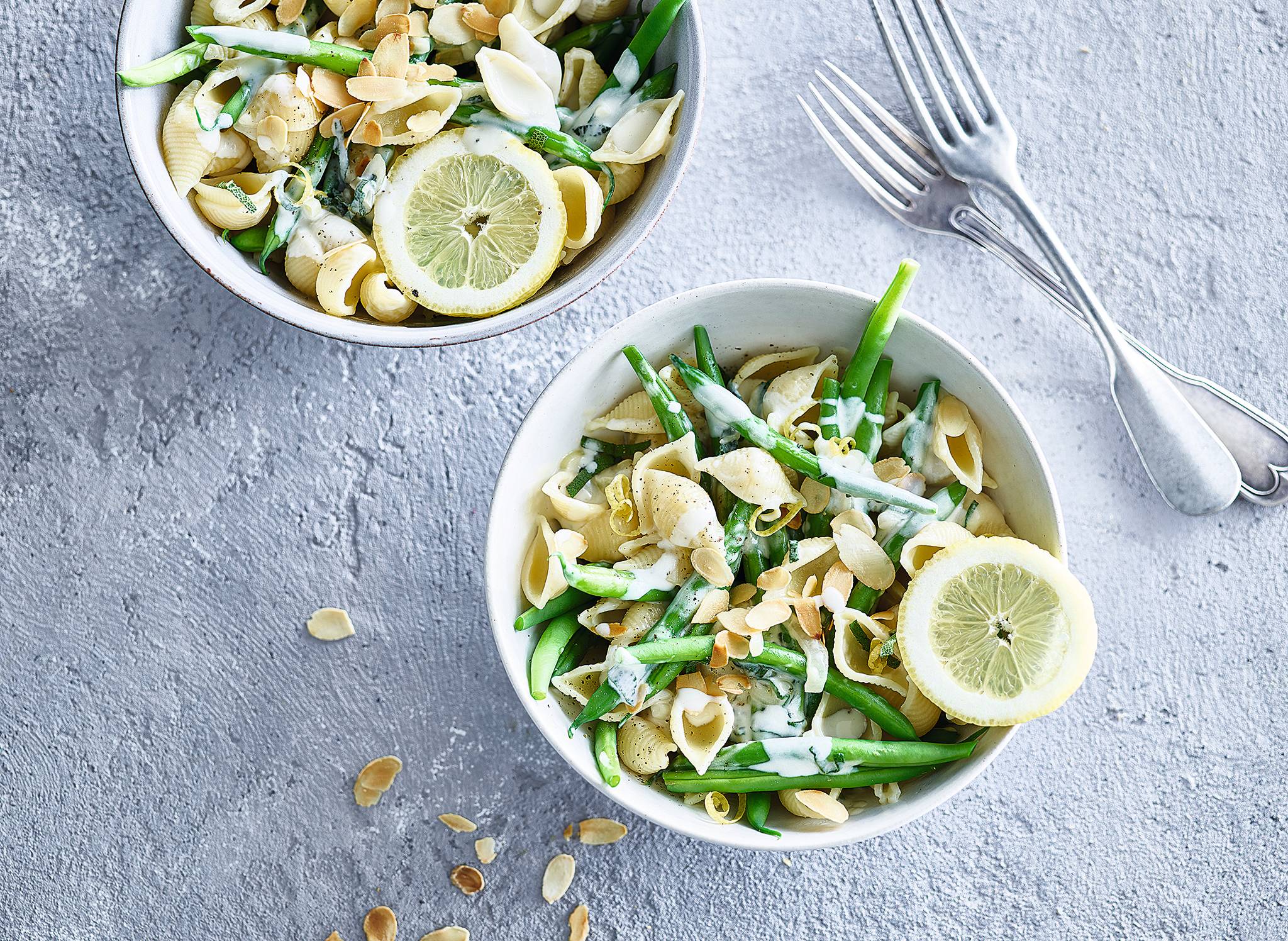 Romige Pasta Met Taleggio Sperziebonen And Citroen Recept Allerhande