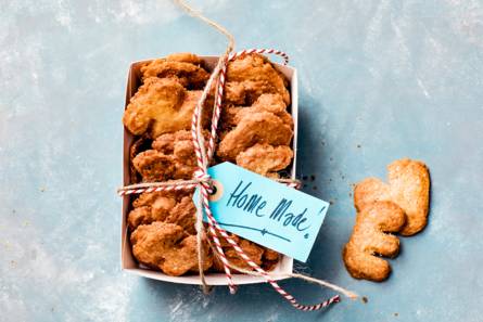 Letterzandkoekjes met citroen