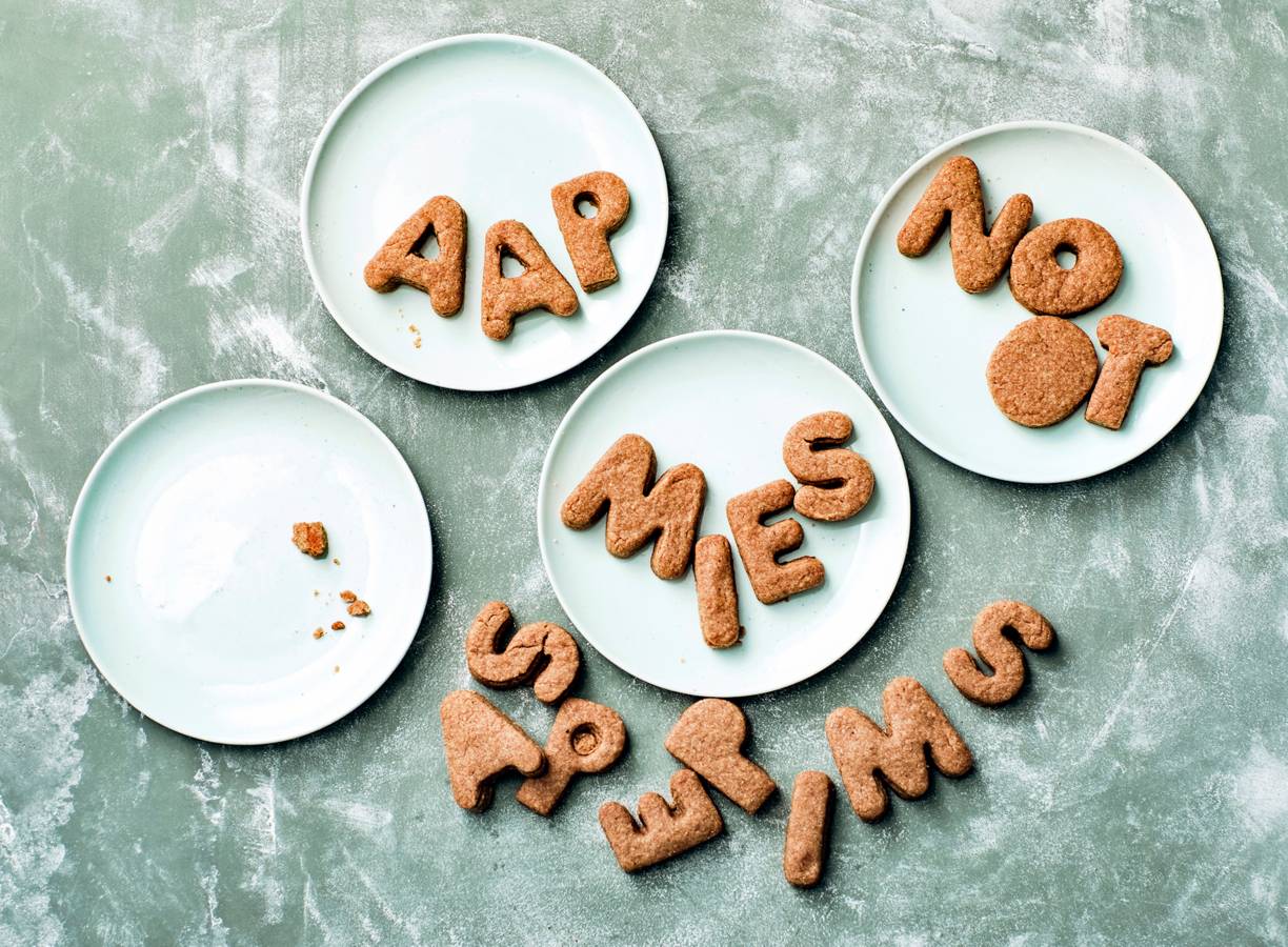 Letterspeculaaskoekjes