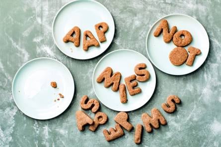 Letterspeculaaskoekjes
