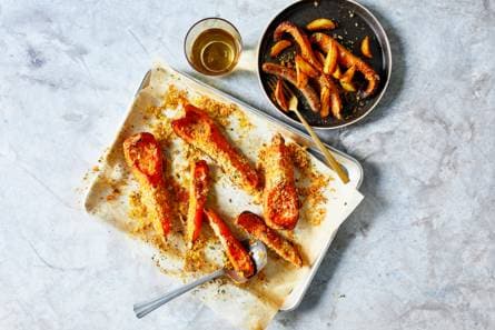 Geroosterde pompoen met Parmezaankorstje
