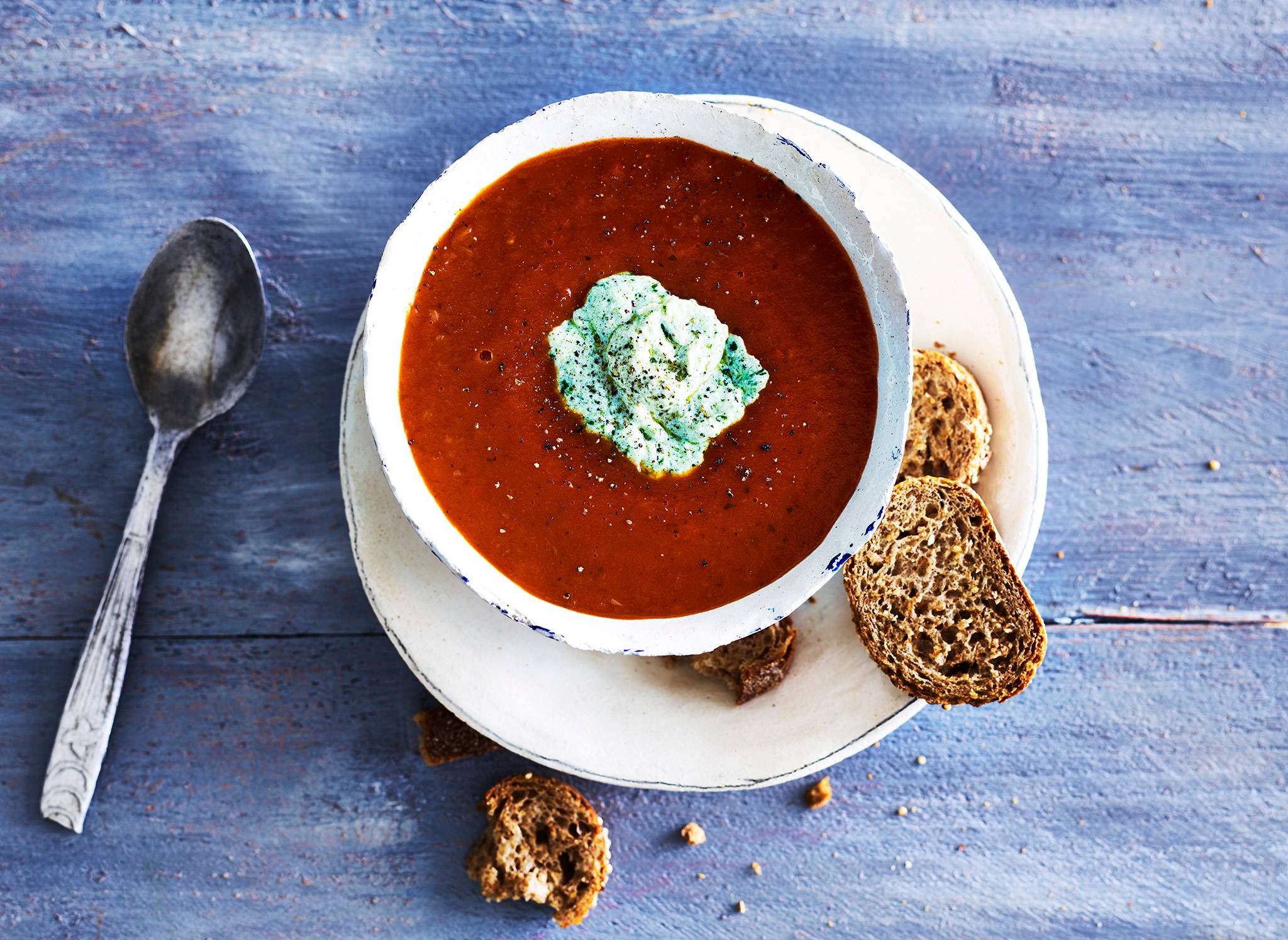 Geroosterde Tomaten-pompoensoep Recept - Allerhande | Albert Heijn België