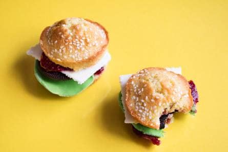 Hamburgercupcakes
