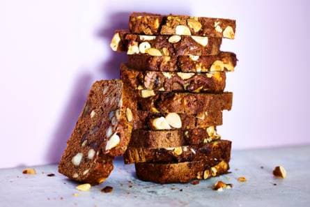 Volkoren notenontbijtkoek