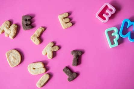 Basisrecept letterkoekjes