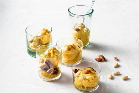 Pumpkin spice nicecream