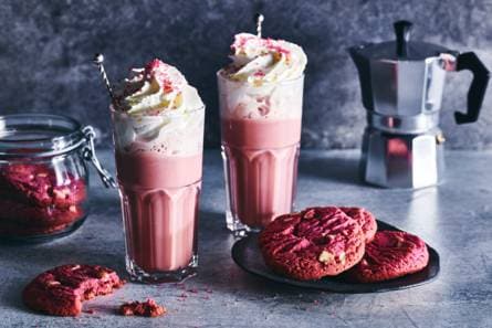 Red velvet latte