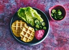 Fan van falafel en fan van wafels? Dan combineren we die twee toch gewoon!