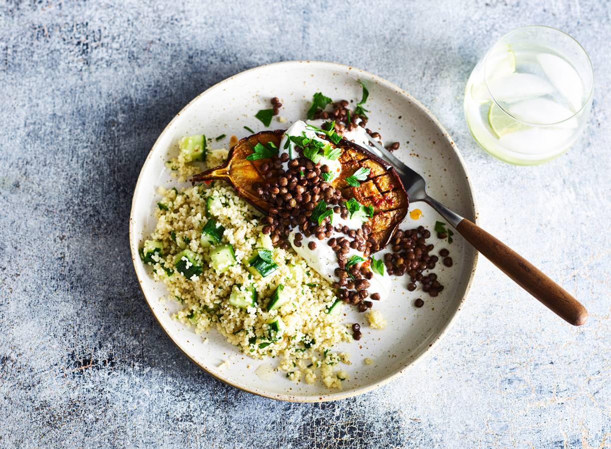 Vegetarische couscous maken