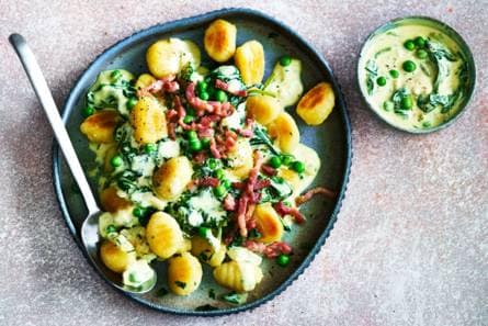 Gnocchi met mosterd-roomsaus