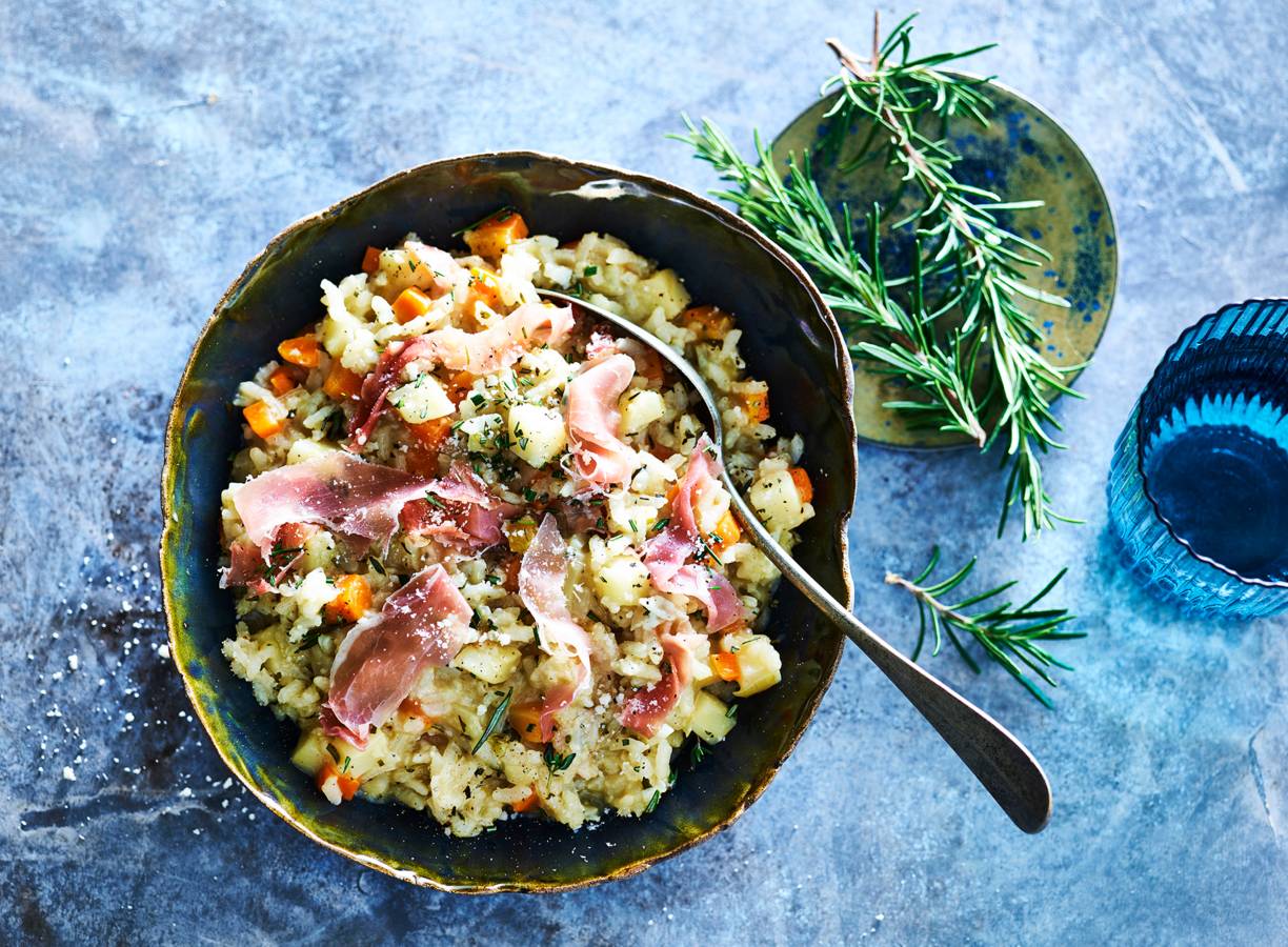 Risotto met pastinaak