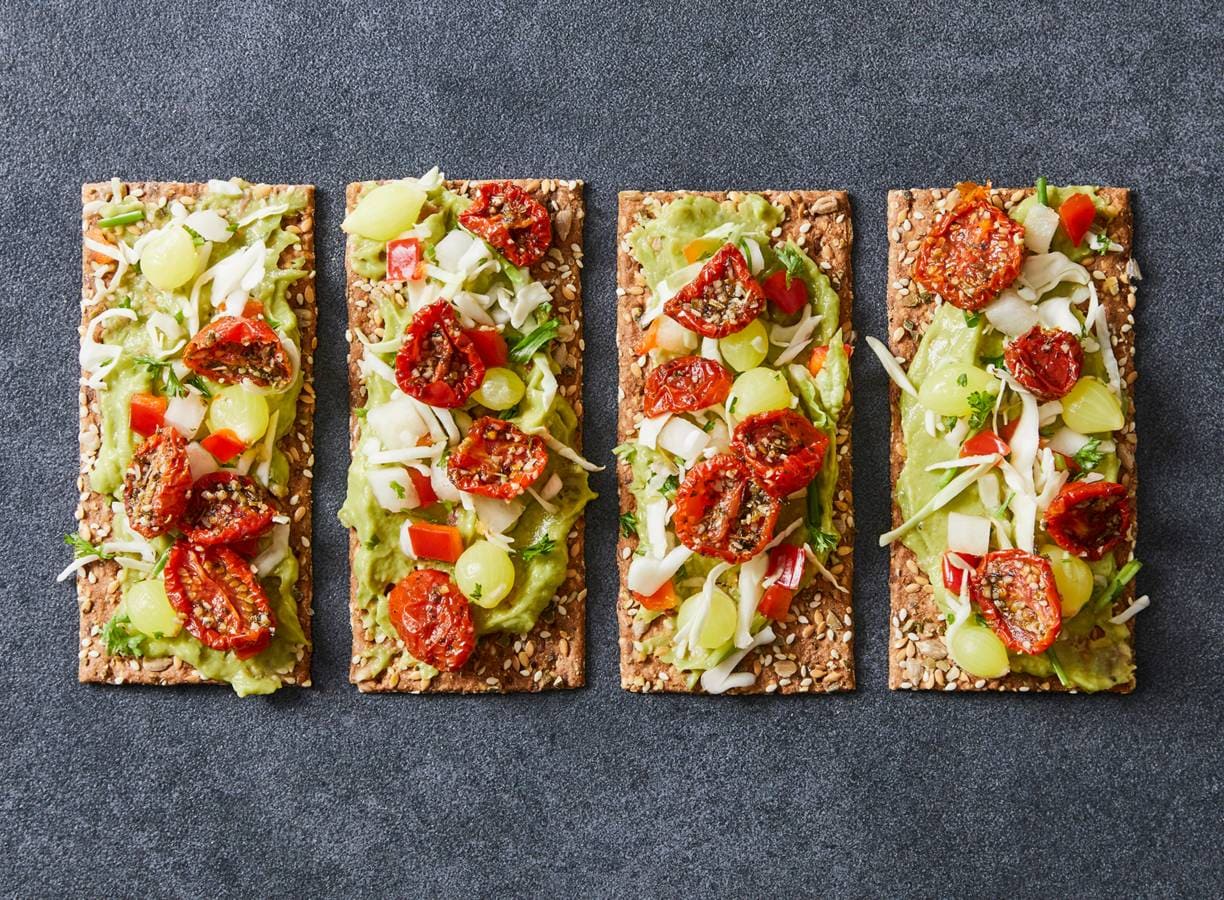 Groente-speltcrackers