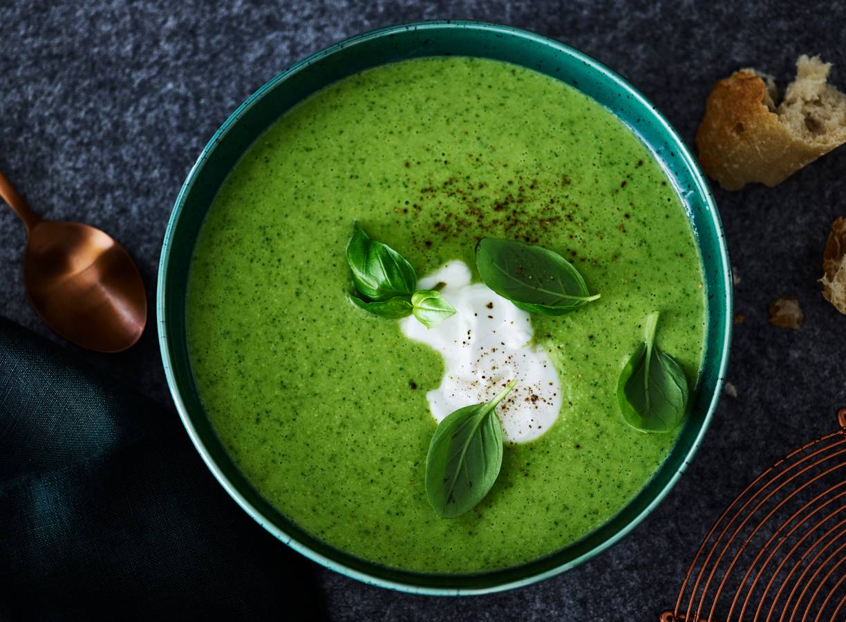 Zo maak je een vegan waterkers-soep