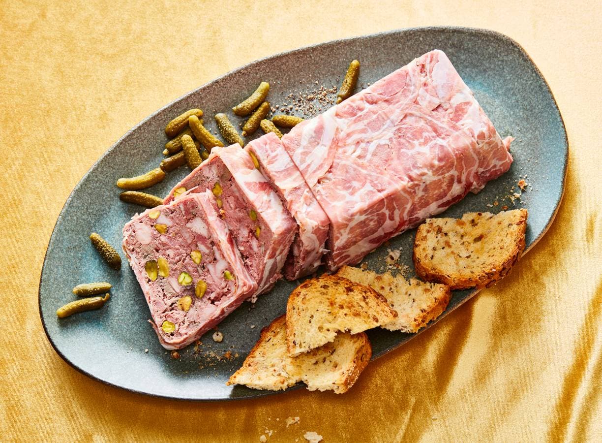 Wildterrine van konijn en fazant