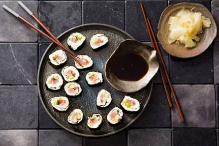 Lowcarb sushi